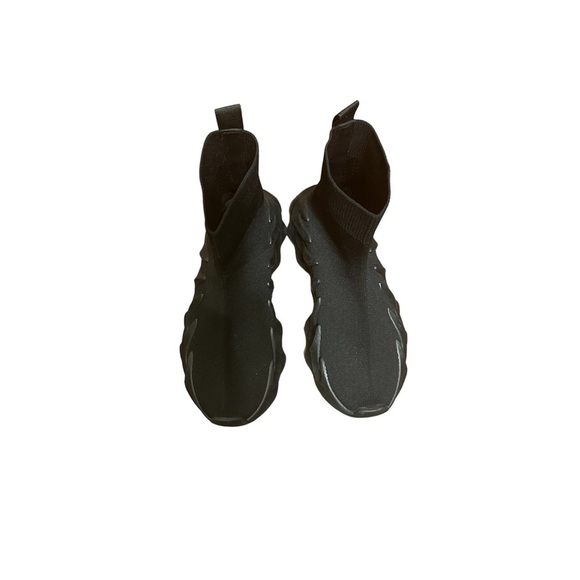 Cape Robbin Black Sock Sneakers - Picture 4 of 9